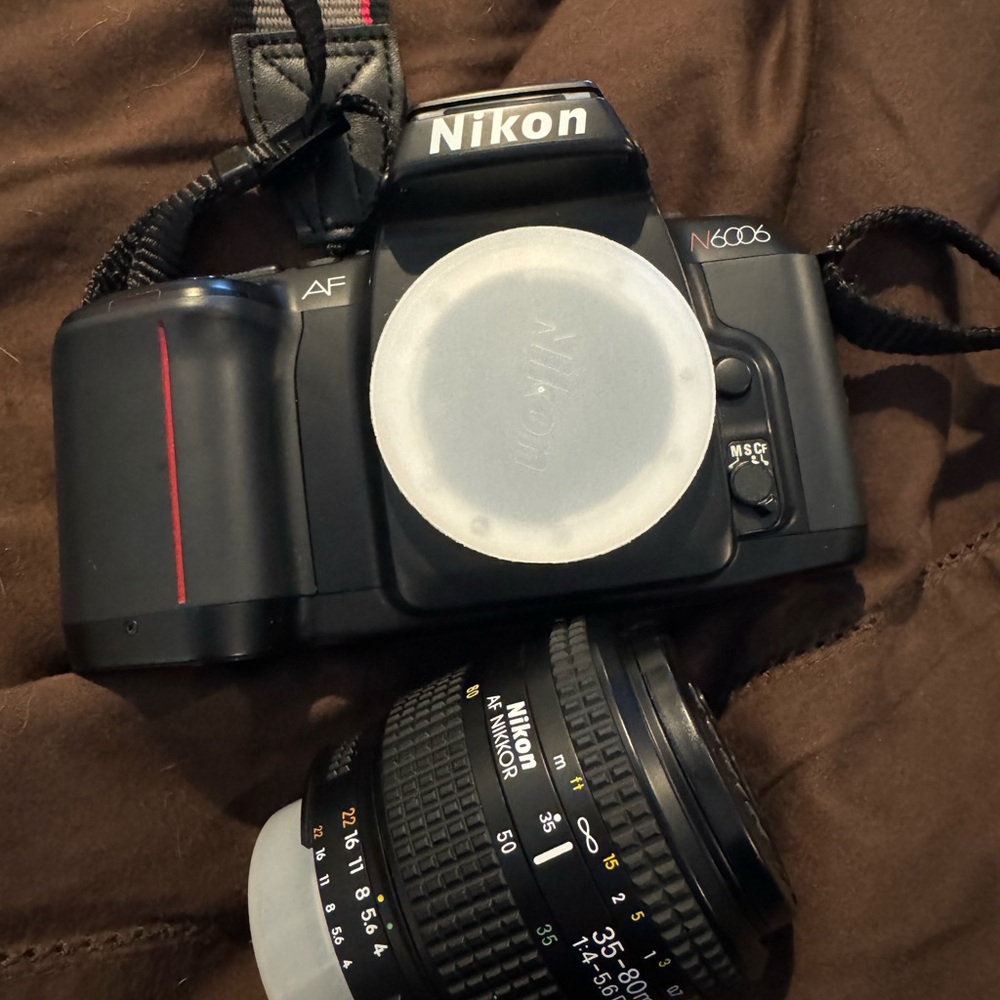 Nikon 6006 Camera Body and AF Nikor 35-80mm Lens